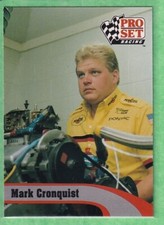 1992 Pro Set Winston Cup #196 Mark Cronquist Engine Builder Bahari Racing