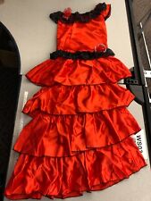 Rubie's Child's Red and Black Spanish Princess Costume, Large, Flamenco Dancer