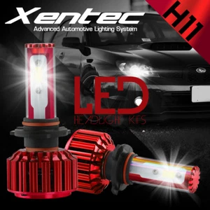 XENTEC LED HID Headlight kit H11 White for Hyundai Elantra Coupe 2013-2014 - Picture 1 of 11