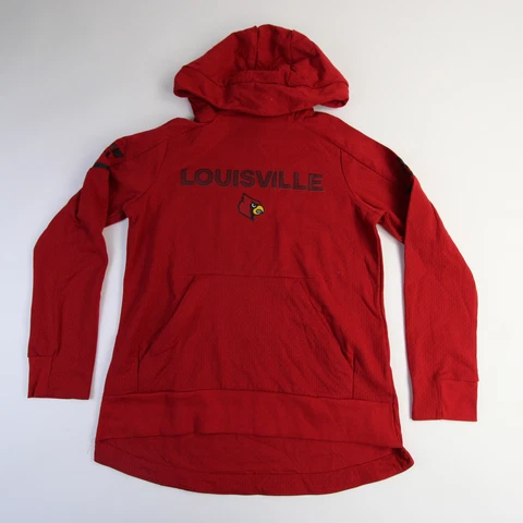 Louisville Cardinals adidas Climalite Sweatshirt Women's Red New Cover