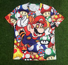 Super Mario T Shirt Adult Mens 40” Video Game All Over Print unbranded
