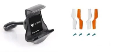 Walkera QR W100S FPV Phone Holder for Devo Transmitter w/Propellers 10.5cm - Image 1 of 4