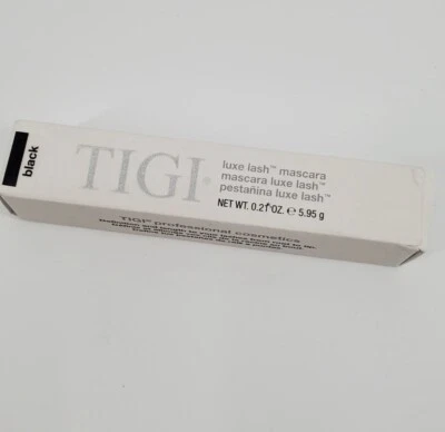 Máscara de pestañas TIGI Luxe en negro cosméticos profesionales 0,2 oz Foto 1 de 4