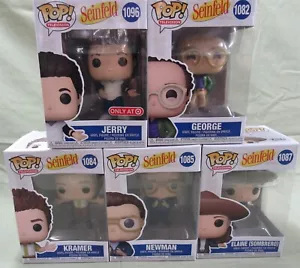 5 PC 2021 FUNKO POP SEINFELD VINYL FIGURES NIB Jerry Kramer Elaine Newman George - Picture 1 of 8
