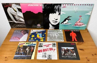 NDW LP Konvolut Ideal J. Witt Nena P. Schilling H. Kah Trio Spliff Spider Vinyl - Bild 1 von 4