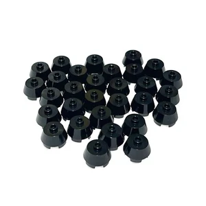 LEGO Lote de 30 Cono 2x2 Truncado Color Negro 4653822 98100 - Imagen 1 de 1