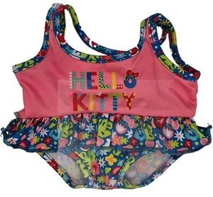 Build A Bear Hello Kitty Sommer tropischer Badeanzug nicht mehr produziert pink NEU mit Etikett - Bild 1 von 3