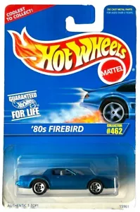HOT WHEELS 80s PONTIAC FIREBIRD #462 VINTAGE 1995 - Picture 1 of 2