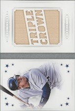 2016 NATIONAL TREASURES MIGUEL CABRERA BOOKLET MATERIALS BAT /25 DETROIT TIGERS