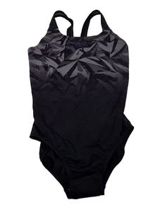 Disfraz de natación de una pieza SPEEDO para mujer Hyperboom Plmt Msbk Af UK 12 46 - Imagen 1 de 2