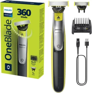 OneBlade 360, Electric Trimmer & Shaver, 5-in-1 Comb, Extra Blade, QP2734 - Picture 1 of 12