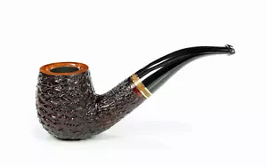 PIPA SAVINELLI PORTO CERVO 616 KS 6mm BILLIARD CURVA RUSTICATA +50 SCOVOLINI - Foto 1 di 5