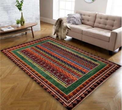 Auténtica alfombra turca Kilim elegancia atemporal para tu dormitorio sala salón pasillo Foto 1 de 4