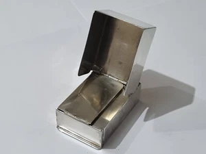 RARE George V Solid Silver "Wind Screen Matchbox" Vesta by Cohen & Charles 1916 - Picture 1 of 23