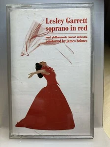 Lesley Garrett, Soprano In Red Cassette Tape album (Silva Screen, 1995) Opera - Picture 1 of 2