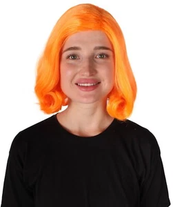 HPO Adult Women's Short Wavy Halloween Modern Wife Wig Multiple Color Options - Picture 1 of 312