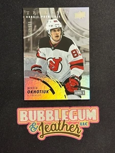 2022 Upper Deck Trilogy Rookie Premieres /699 Nikita Okhotyuk Rookie RC - Picture 1 of 2