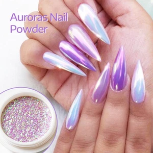 Nail Powder Nail Decoration Nail Art Mirror In Kraftpearl Pouliner Nail - æ - Picture 1 of 26