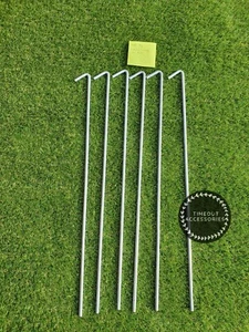Tent Pegs Extra Long set of 6, 600mm x 8mm - Picture 1 of 1