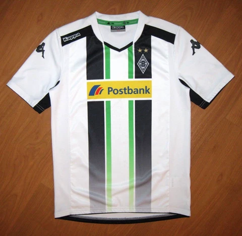 Kappa 2014-15 Borussia Monchengladbach Women's Size L 164cm Home Soccer Jersey Cover