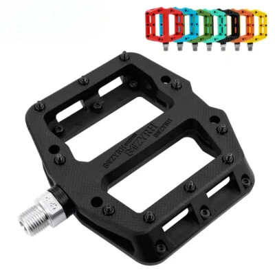 MTB Mountain Bicycle Pedals Anti-slip Ultralight Nylon 3 Sealed Bearings Pedals - Image 1 of 4