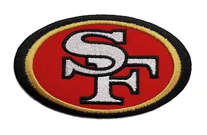 San Francisco 49ers 49'ers NFL Super Bowl NFL Football Embroidered Iron On Patch - Picture 1 of 4