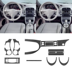 Kit de cubierta interior completo de fibra de carbono de 13 piezas para Porsche Boxster/996 1998-04 - Imagen 1 de 14