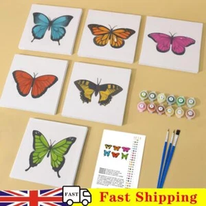 6 Pack Color By Number Painting Kits DIY Oil Painting Set for Home Wall Decor - Picture 1 of 24