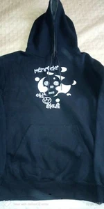 FELPA MOTHERFUKER CON CAPPUCCIO TAGLIA XL STILE HIP HOP - SKATE - RAVE 23 - Foto 1 di 4