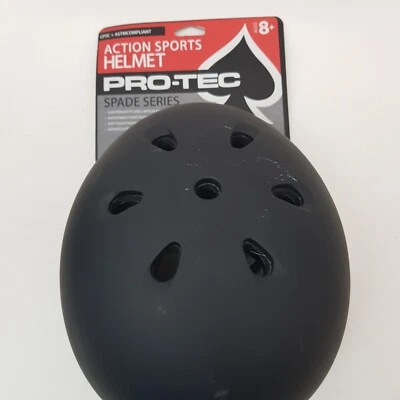 SPADE by Pro-Tec CASCO LIGERO Multideporte Plano NEGRO | 54-58 cm | Edades 8+ Foto 1 de 4