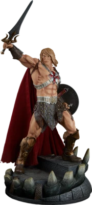Heman Motu Masters of the Universe He-Man Collectible Statue Sideshow 2015 Rare - Image 1 of 2