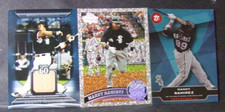 Manny Ramirez 2011 topps 60 relic certified #t60r-mr & topps diamond #128 &#tt31