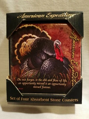 Турция, набор каменных подставок, American Expedition Ideaman, набор из 4 в коробке - Изображение 1 из 3