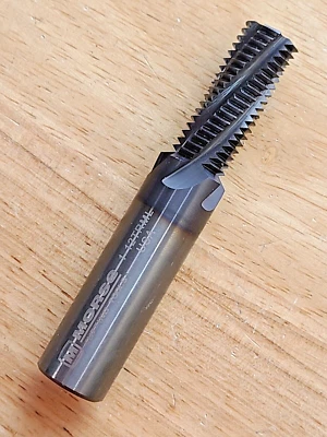 1" - 12 Carbide Thread Mill, AlTiN Coated - Morse (Made in USA), Extremely Sharp - Image 1 of 4