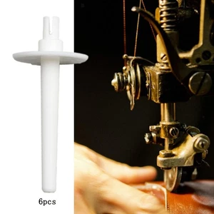 6x Spool Pins Home Sewing Machine Accessories Bobbin Embroidery Stand Holder - Picture 1 of 7