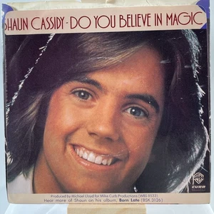 SHAUN CASSIDY 45 RPM DO YOU BELIEVE IN MAGIC / TEEN DREAM—EX - Picture 1 of 6