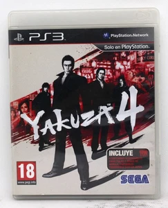 YAKUZA 4 - PLAYSTATION 3 PS3 PLAY STATION 3 - PAL ESPAÑA - Picture 1 of 2