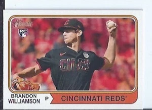 Brandon Williamson 2023 Topps Heritage High Numbers  RC Short Print - Picture 1 of 1