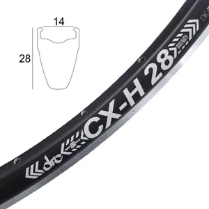 Kreis cx-h28 28 Kanal Innen 14mm 18 Löcher 525050531 DRC Fahrrad - Bild 1 von 1
