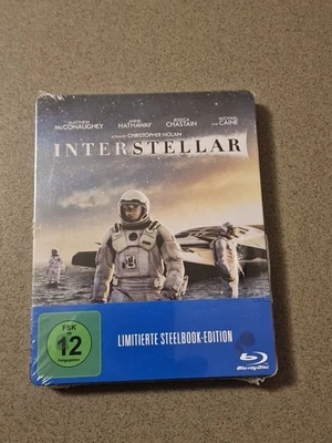 Interstellar , Steelbook 2xDisc Bluray, Matthew McConaughey ,Sci-Fi , NEU & OVP  - Bild 1 von 4