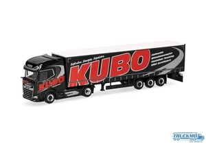 Herpa KUBO DAF XG+ Gardinenplanensattelzug 318068 - Bild 1 von 5