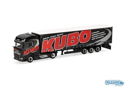 Herpa KUBO DAF XG+ Gardinenplanensattelzug 318068 - Bild 1 von 4