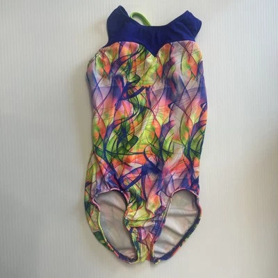 Motion Wear Niñas Leo, Multicolor, Espalda Abierta, Espalda Cruzada, Niño Mediano, 8-10 Foto 1 de 4