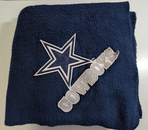 Dallas Cowboys 48" x 52" NFL Blue Blanket - Picture 1 of 5
