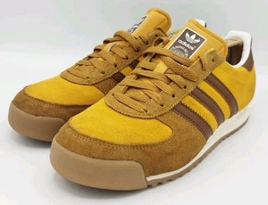 Adidas Allteam Preloved Amarillo/Marrón ID2122 Entrenadores Informales Para Hombre UK6 Unisex - Imagen 1 de 12
