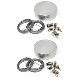 [SASA] 2 Set - Motorcycle Emergency Throttle / Clutch Cable Repair Kit Scooter - Picture 1 of 5