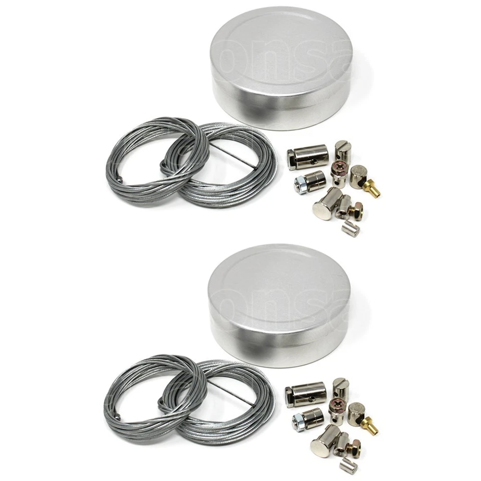 [SASA] 2 Set - Motorcycle Emergency Throttle / Clutch Cable Repair Kit Scooter  - Image 1 of 4