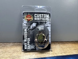 Minifigura Lego de zapador ruso Brickmania Segunda Guerra Mundial nueva - Imagen 1 de 5