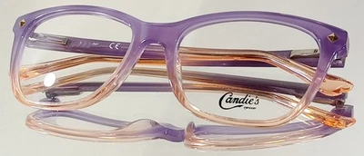 Anteojos originales CANDIE'S CA0134 083 PÚRPURA/MELOCOTÓN nuevo plástico 51-16-135 Foto 1 de 4