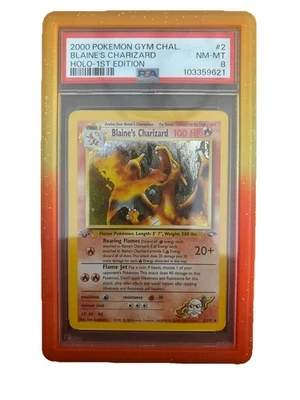 Игра Pokemon Blaine's Charizard Holo 1st Edition Gym Challenge #2/132 - Изображение 1 из 2
